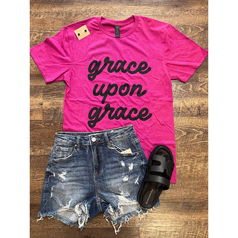 Grace Upon Grace Graphic Tee (S-3XL)