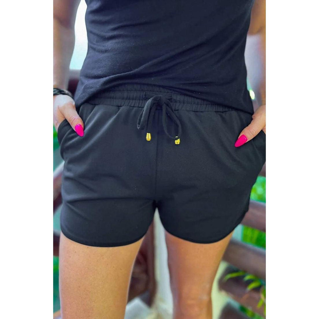 Jess Lea Everyday Shorts in Black (S-XL)