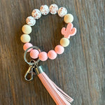 Silicone Bead Keychain Wristlet (CHOOSE YOUR STYLE)