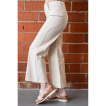 Entro Wide Leg Pants in Sand