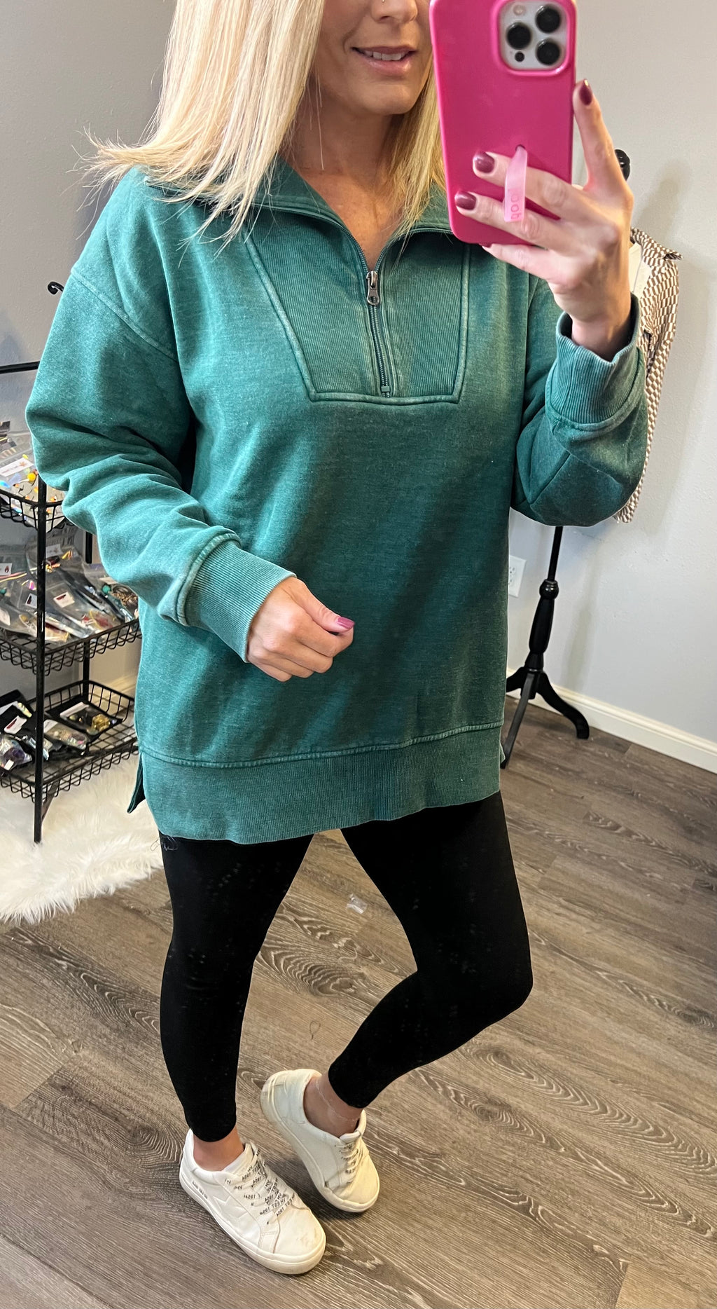 Isabella Half Zip Pullover (3 Color Options)