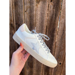 Mi.iM Candace White Sneakers with Holographic Star (6-10)