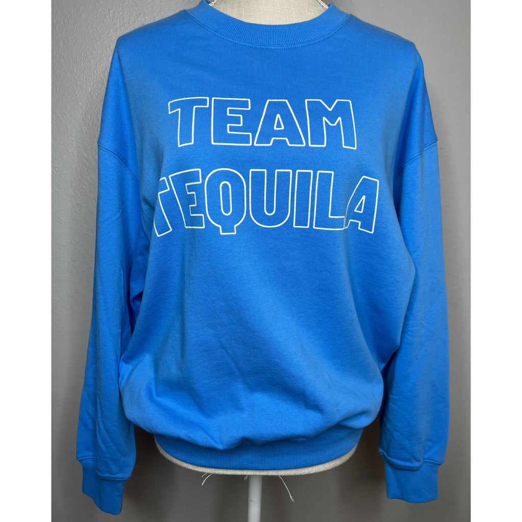 Blue Team Tequila Sweatshirt (S-XL)