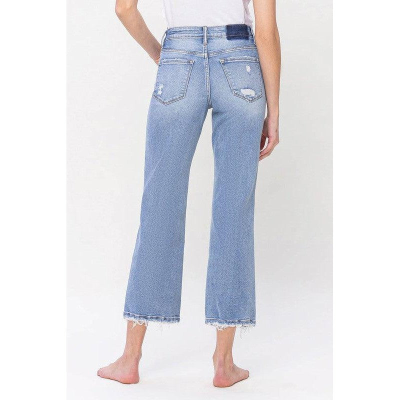 Kendall Vervet High Waisted Crop Jeans (24-32)