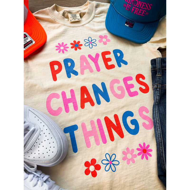 Prayer Changes Things Graphic Tee (S-2XL)