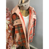 Panache Coral Plaid Sherpa Jacket (S-XL)