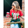 JOY Glitter Christmas Tee (Small to 2XL)