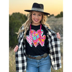 Callie Ann Trio of Hearts Tee (S-2XL)