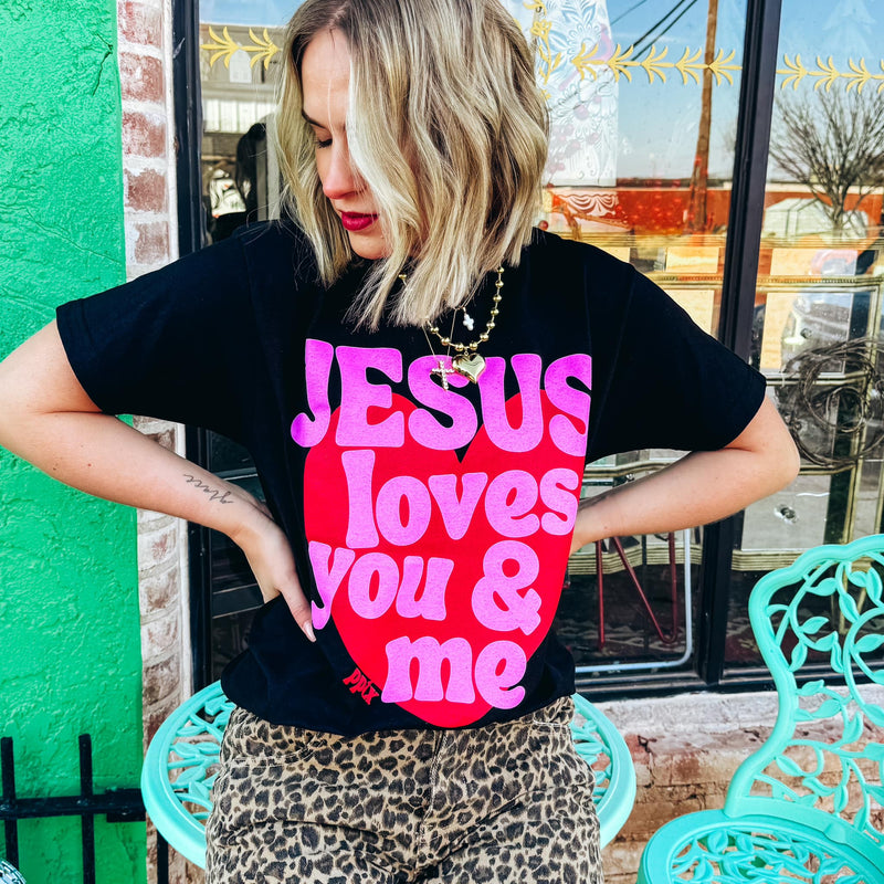 Jesus Loves You & Me Tee (S-2XL)