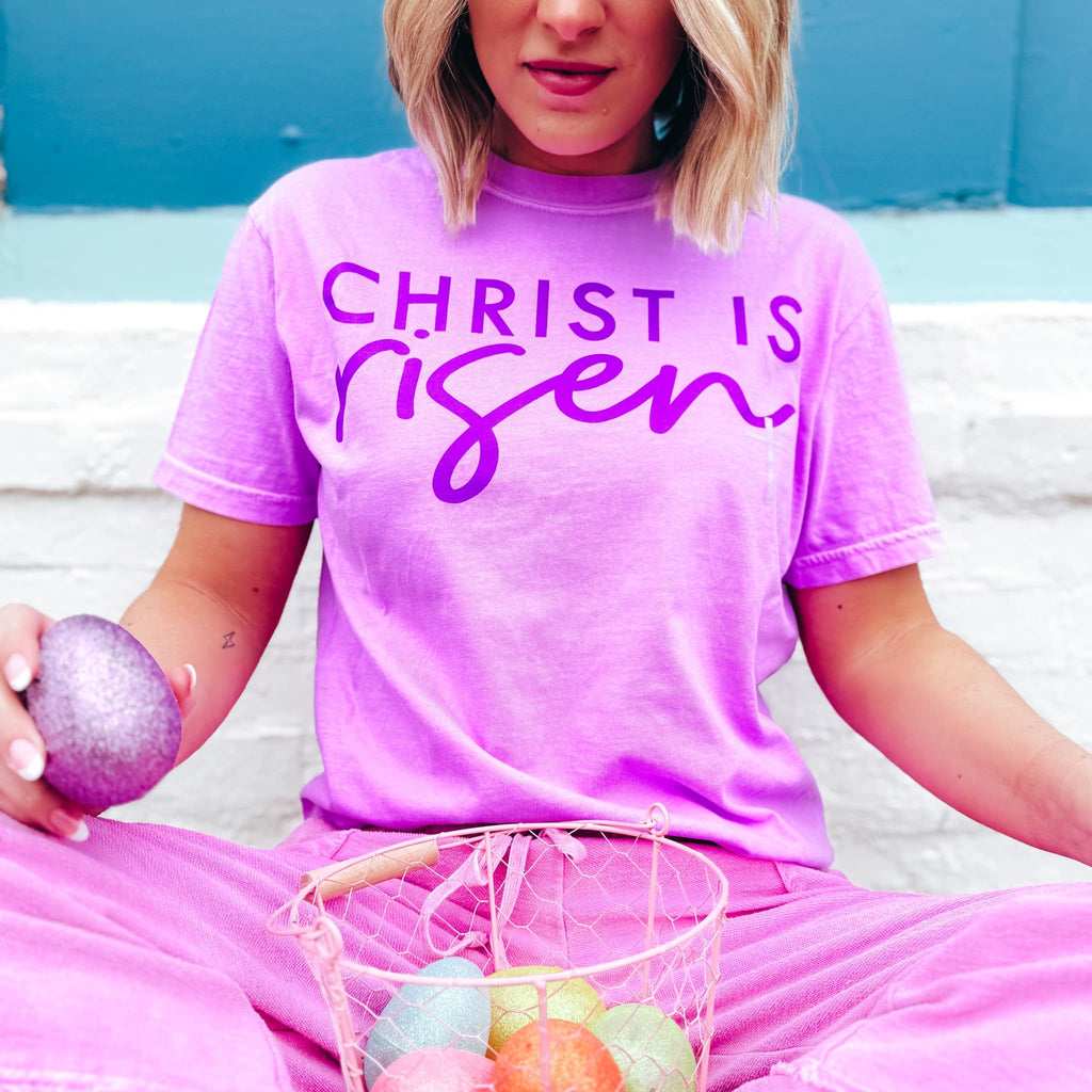 Christ is Risen Graphic Tee (Small to 2XL)