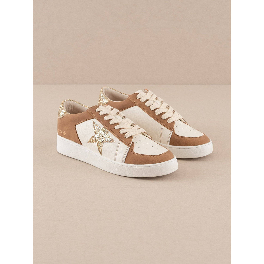 The Liberty Camel Glitter Star Sneaker (6-10)