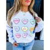 Candy Hearts Sweatshirt Jesus Edition (Small to 2XL)