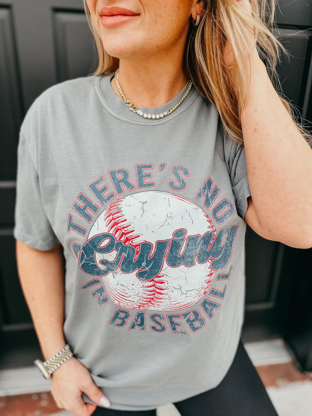 {PREORDER}There is no Crying in Baseball Tee or Sweatshirt