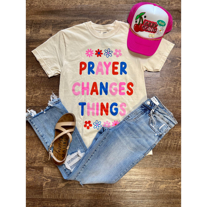 Prayer Changes Things Graphic Tee (S-2XL)