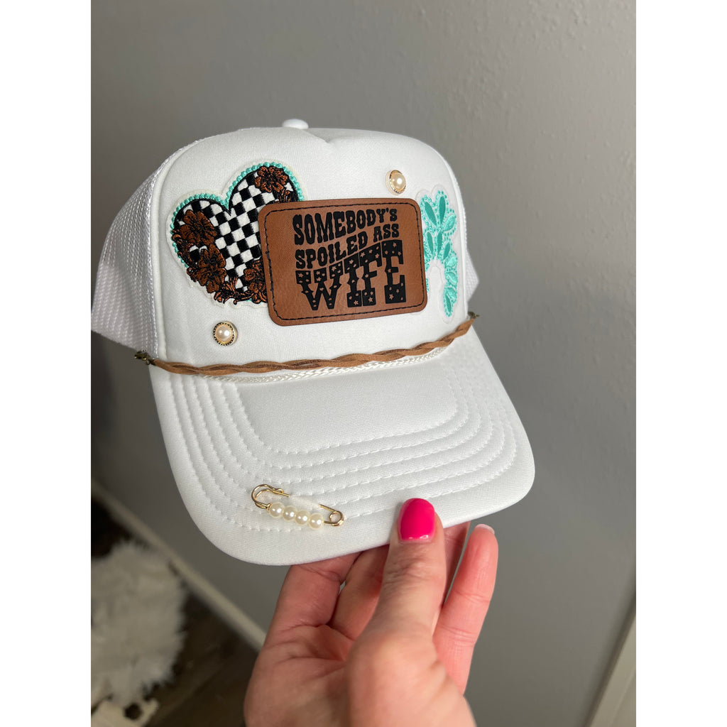 Somebody's Spoiled Wife Trucker Hat