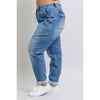 Clayton High Rise Cuffed Cargo Denim Jogger (0-24W)