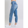 Clayton High Rise Cuffed Cargo Denim Jogger (0-24W)