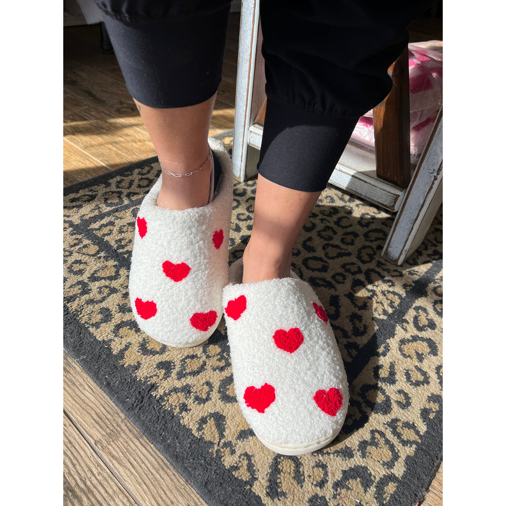 Valentine Heart Slippers (S-XL)