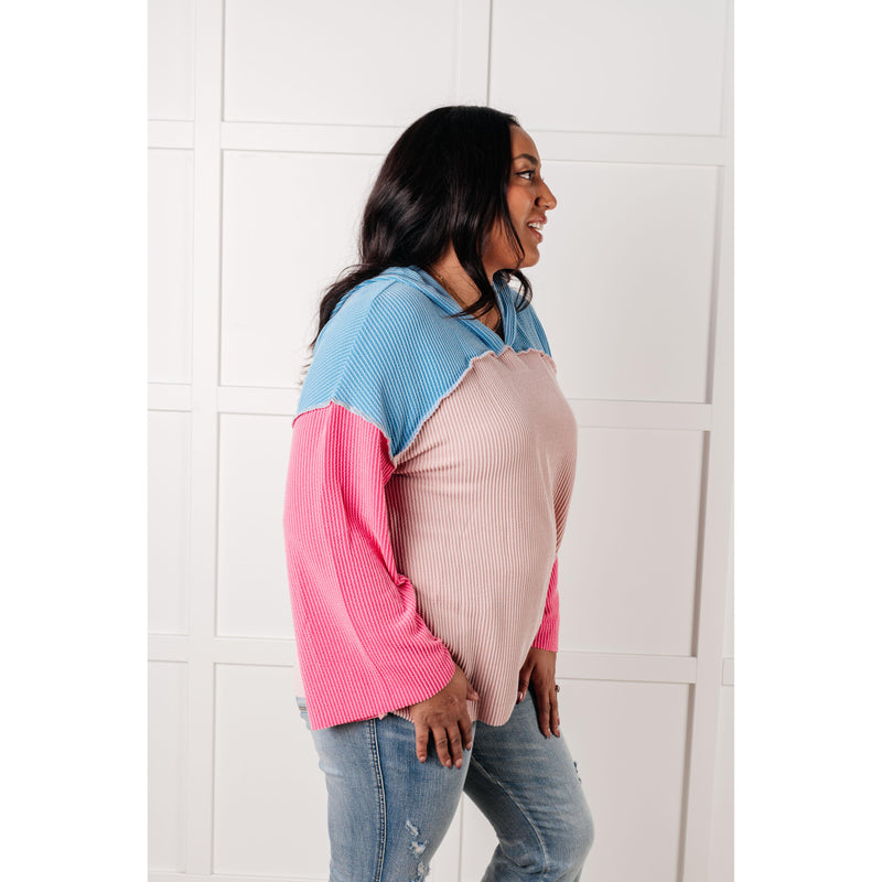 A-Tisket A-Tasket Color Block Pullover (S-2X)