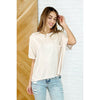 Bare Necessitee Relaxed Tee in Sand Beige (S-3X)