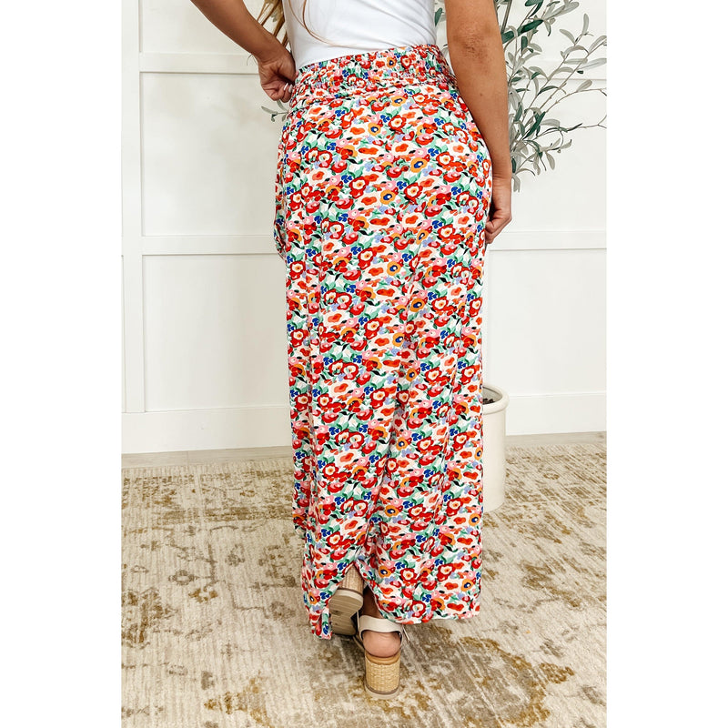 Be Home Soon Floral Maxi Skirt (S-XL)