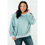 Beyond the Basics Pullover in Blue Grey (S-3X)