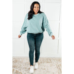 Beyond the Basics Pullover in Blue Grey (S-3X)