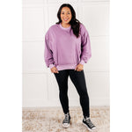 Beyond the Basics Pullover in Violet (S-3X)