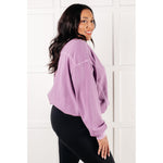 Beyond the Basics Pullover in Violet (S-3X)