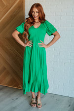 Catch a Cloud and Pin it Down Smocked Bodice Dress (S-3X)