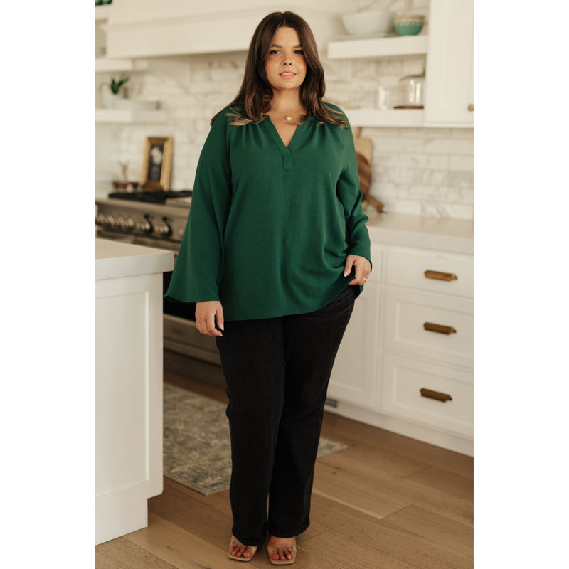 Climb On V-Neck Blouse (S-3XL)