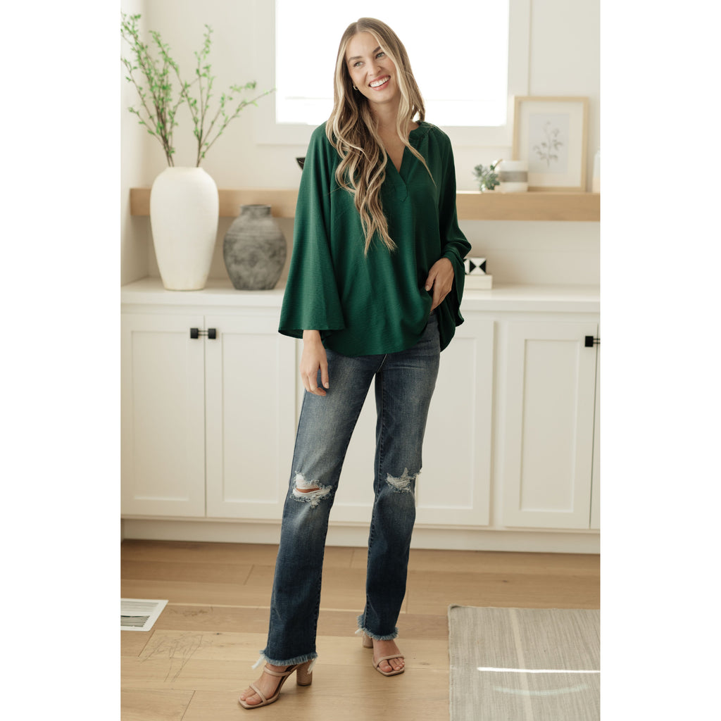 Climb On V-Neck Blouse (S-3XL)