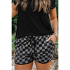 PREORDER-Check Back Checkered Drawstring Everyday Shorts