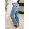 Judy Blue Corrine Mid Rise Control Top Vintage Straight Jeans