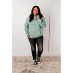 Crosswalk Textured Hoodie in Green (S-2X)