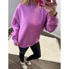 Orchid Burnout Cozy Sweatshirt