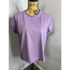 AEMI + CO Mali Short Sleeve Tee in Light Plum