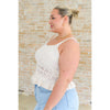 Day Dancing Ruffle Knit Tank Top (S-XL)