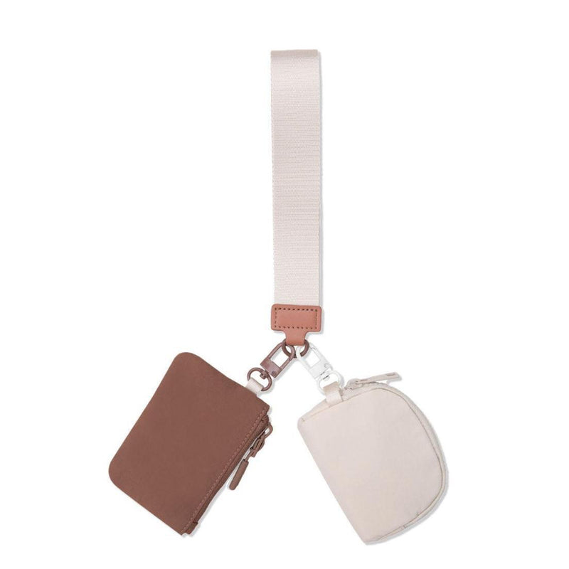 Double Pouch Wristlet (6 Colors to Choose From)