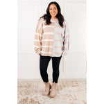 Exceptional Thought Striped Patchwork Sweater (S-2XL)