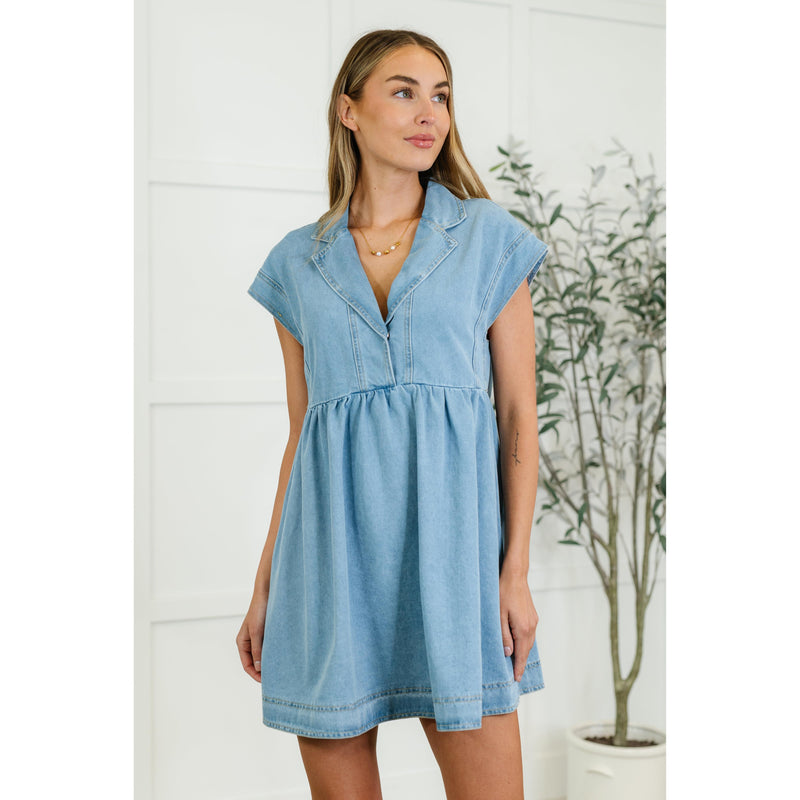 First Rodeo Denim Dress (S-XL)