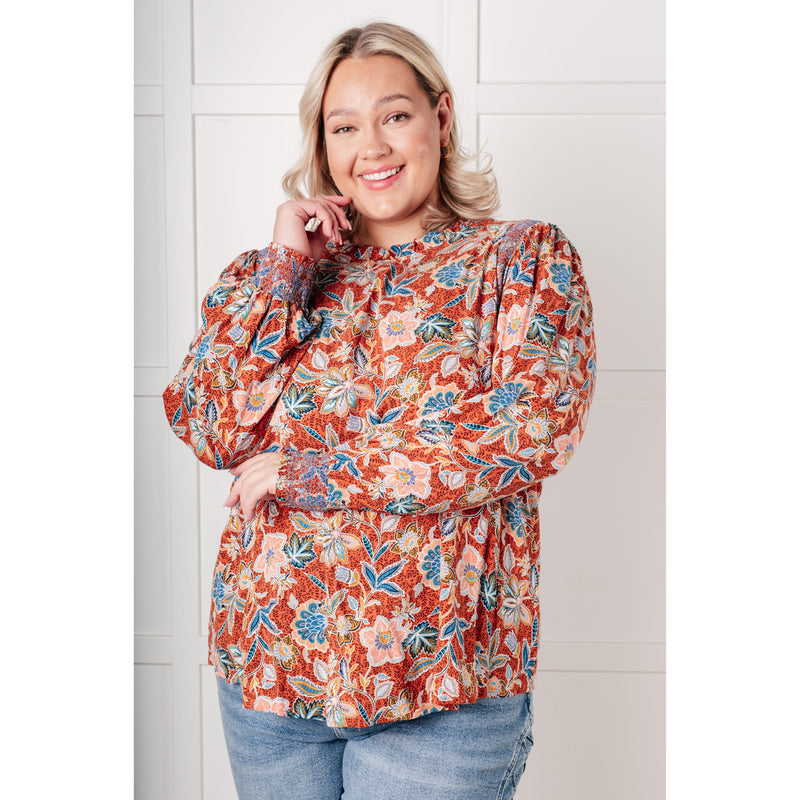 Floral Delight Blouse (S-3XL)