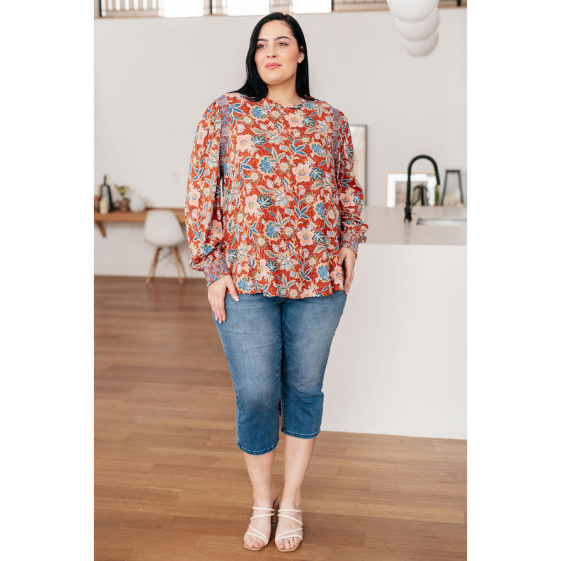 Floral Delight Blouse (S-3XL)