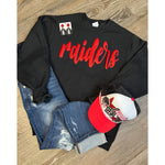 Custom Raiders Script Sweatshirt (Small to 2XL)