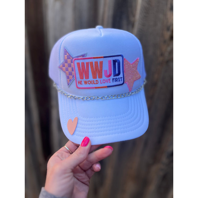 Custom WWJD Trucker Hat