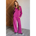 Dear Scarlett Hamptons Pullover in Magenta (S-3X)