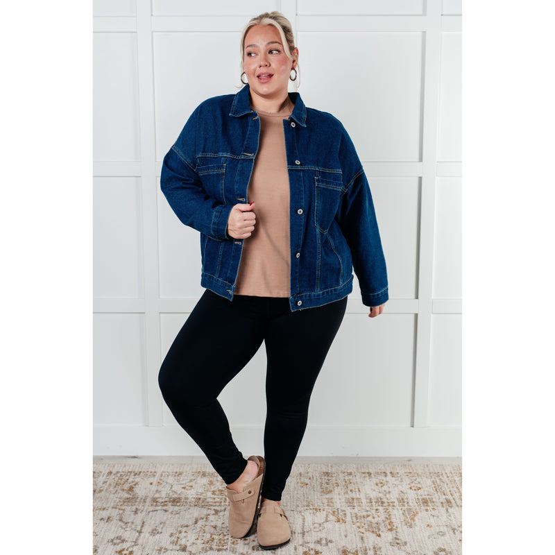 Have We Met Oversized Denim Jacket (S-2XL)