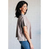 Here for the Vibes Mineral Wash Spliced Tee (S-3XL)