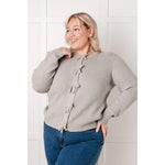 I Don't Know Why Bow Front Cardigan (S-XL)