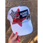 Game Day Football Red and Black Custom Trucker Hat